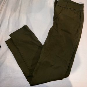 Olive Green Pixie Pants